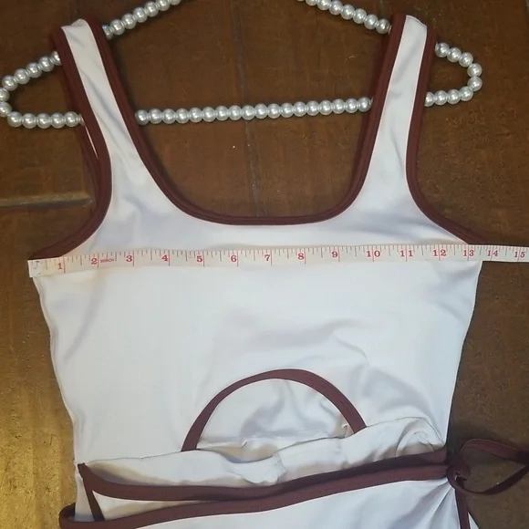 Beach Riot Astrid Anthropologie Sleeveless Skort Wrap Cut Out Dress - Picture 9 of 12